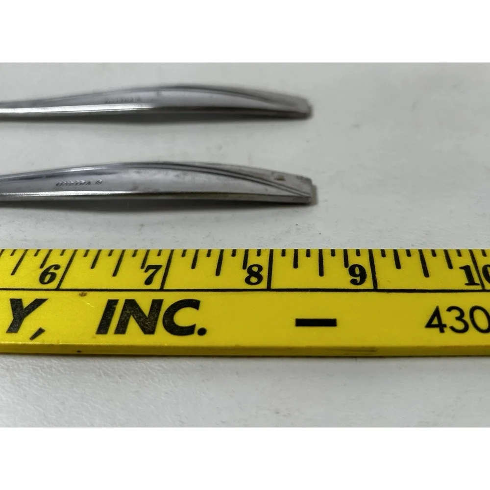Set of 2 OneidaCraft Deluxe Stainless 